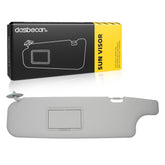 Left Driver Side Sun Visor W Mirror Compatible with 70 Series Land Cruiser Replaces# 74320-60300-A0 74310-90K11-08